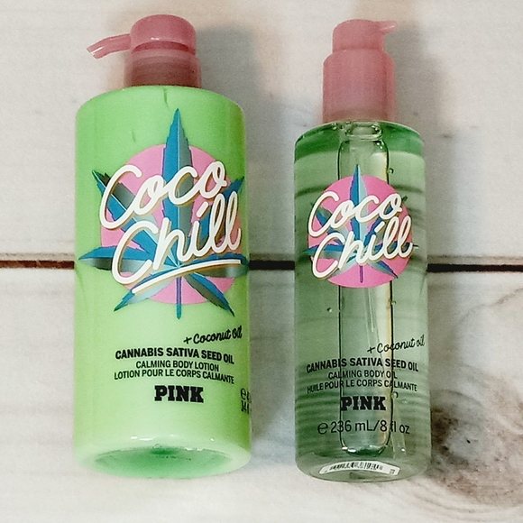 VS Coco Chill Calming Body Lotion & Oil Gift Set! - Picture 3 of 14